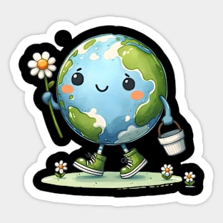 Earth Day Sticker